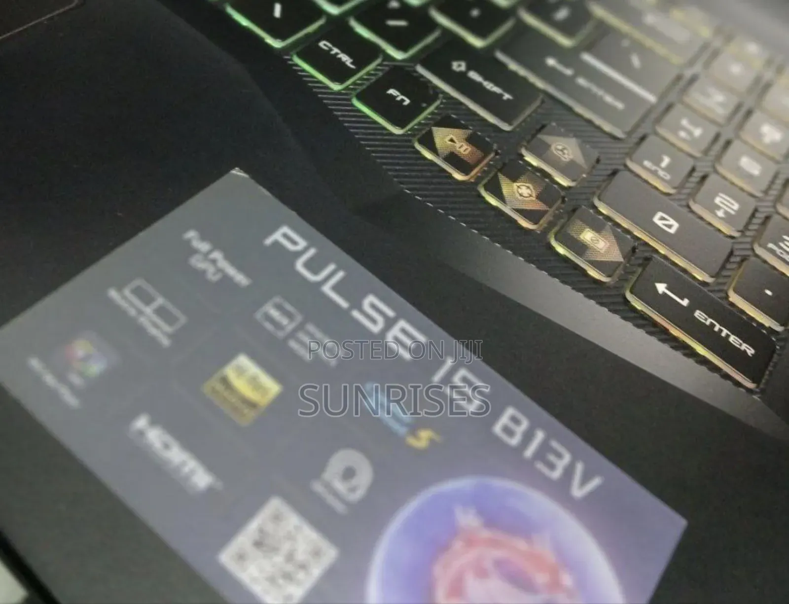 New Laptop MSI Pulse GL66 16GB Intel Core I7 SSD 1T