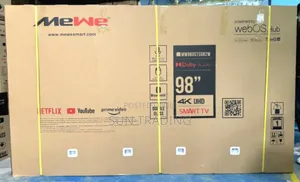 Mewe 98" Webos Double Glass Smart Television