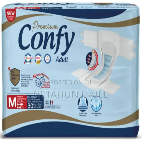 Confy Adult Diaper(ኮንፊ አአዋቂ ዳይፐር)
