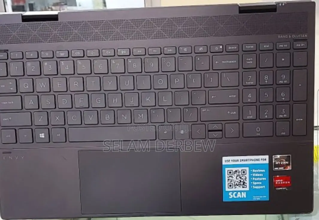 New Laptop HP Envy 15 16GB AMD Ryzen 5 SSHD+SSD 512GB