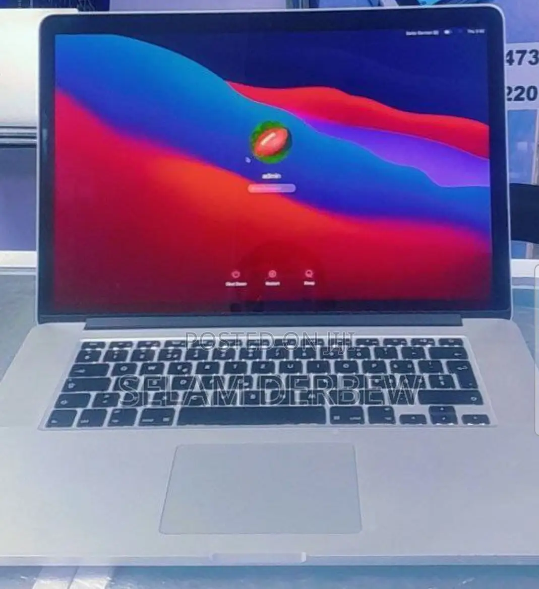 Laptop Apple MacBook Pro 2015 16GB Intel Core I7 SSD 512GB