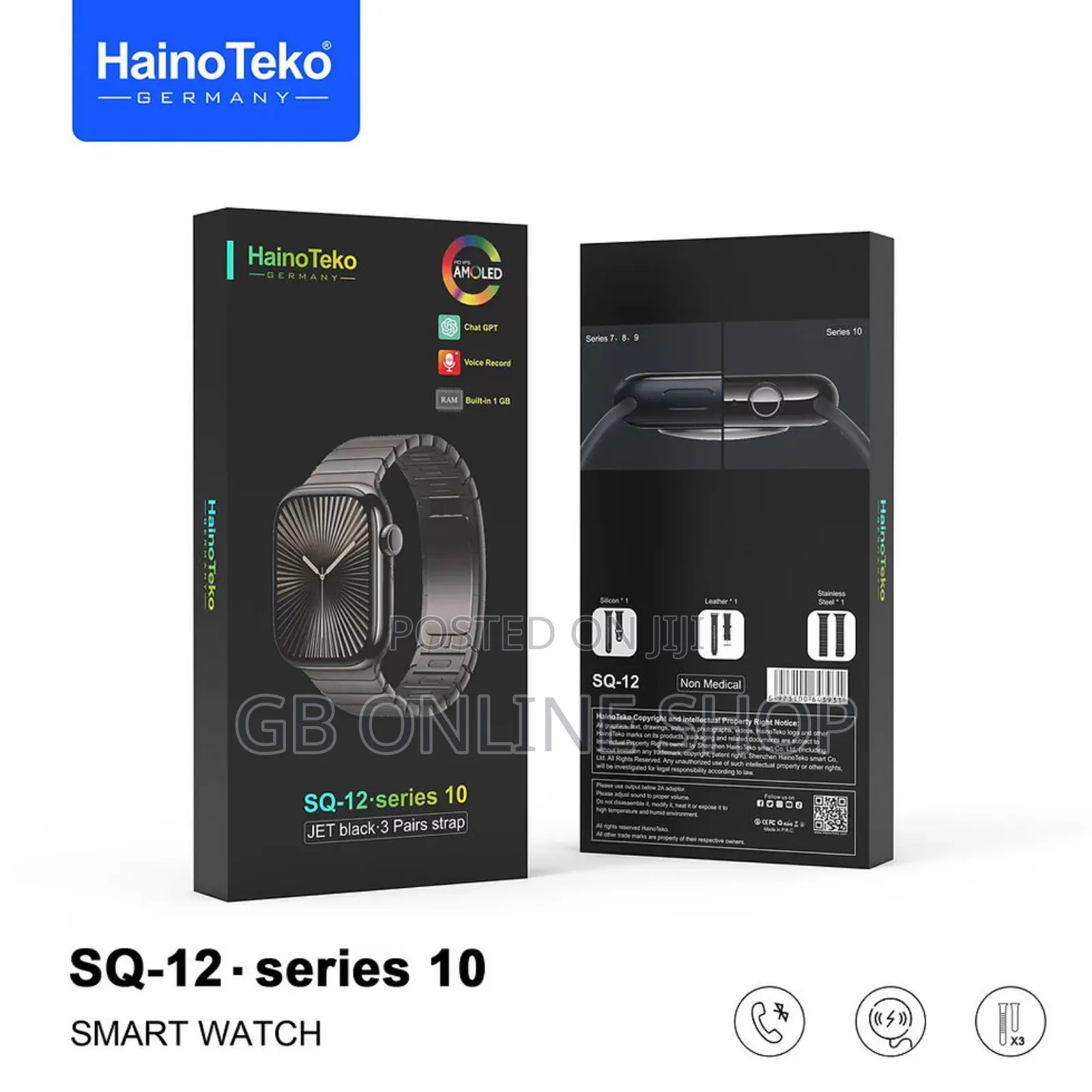 Haino Teko Germany SQ-12 Series 10 1GB Ram Smart Watch