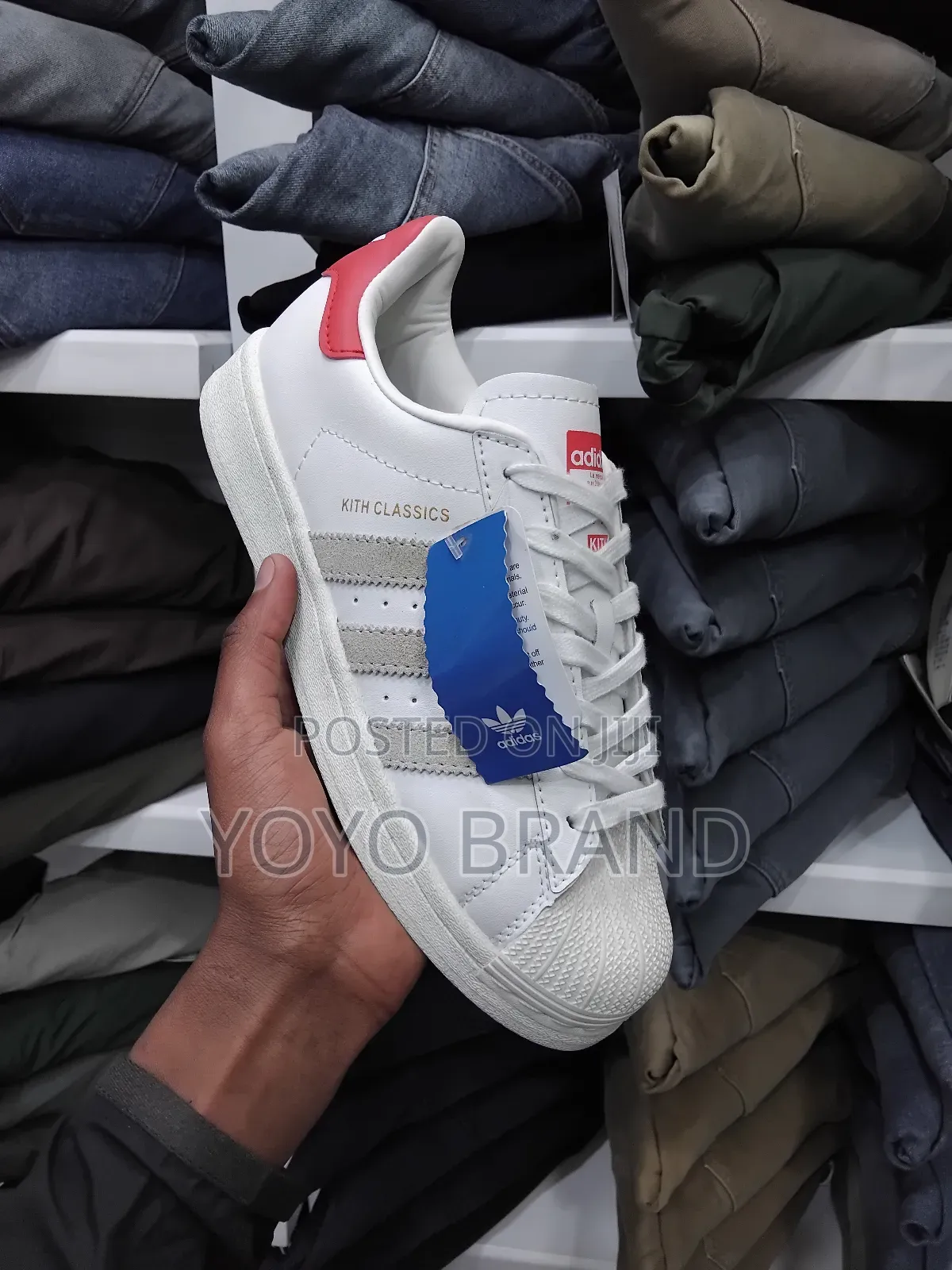 Adidas Old School White Red