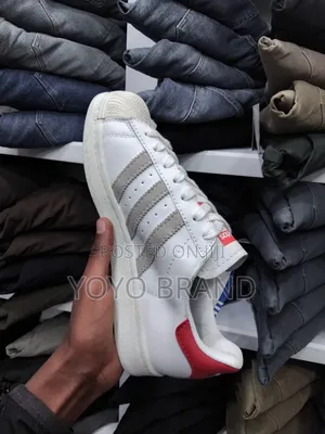 Adidas Old School White Red
