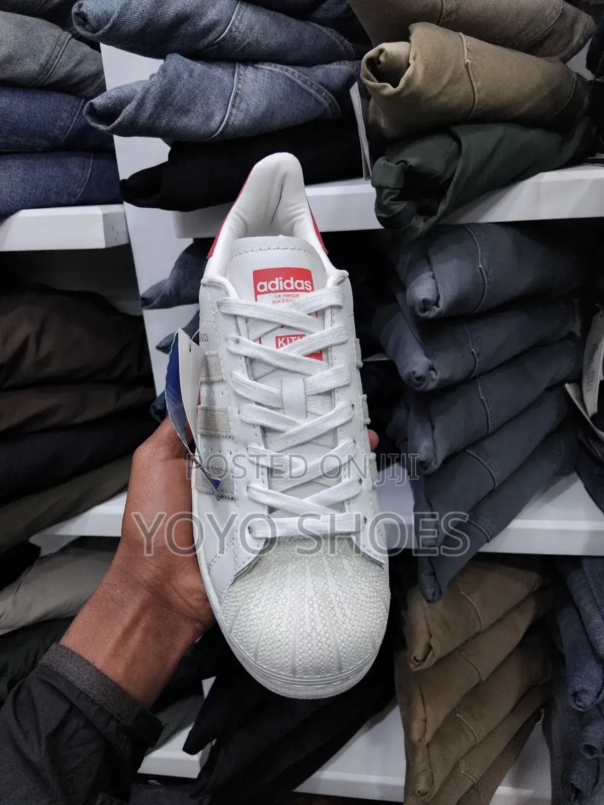 Adidas Old School White Red