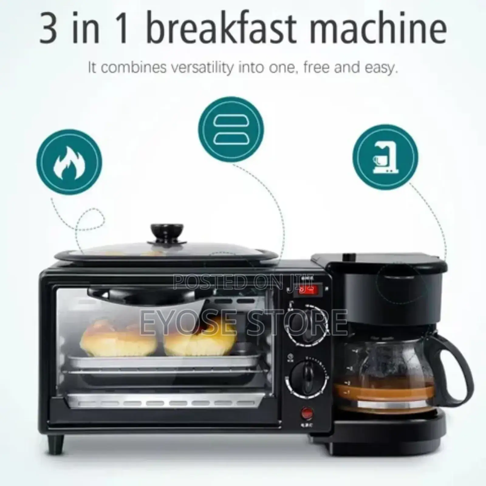 Sonifer 3 in 1 Breakfast Maker(S)