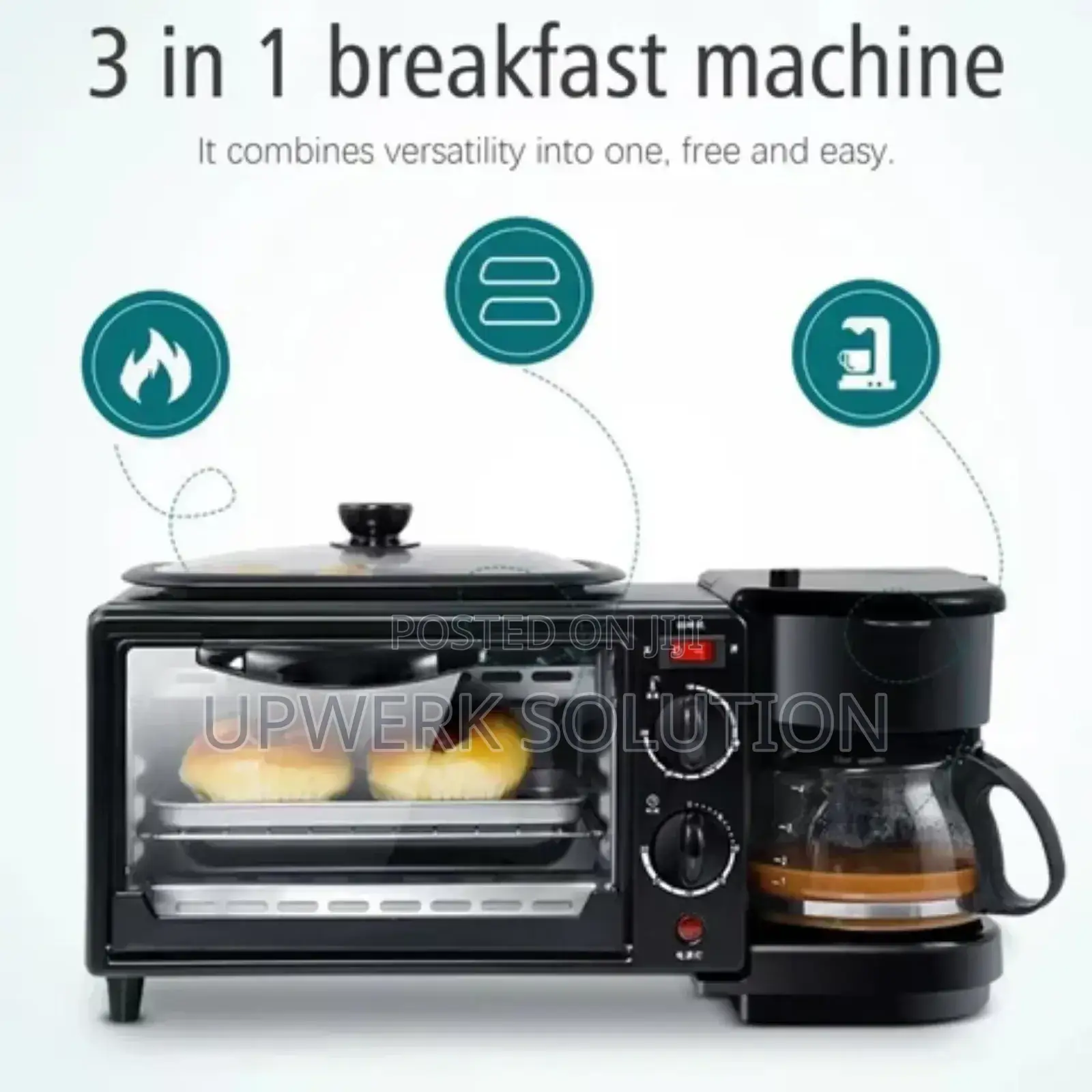 Sonifer 3 in 1 Breakfast Maker(S)