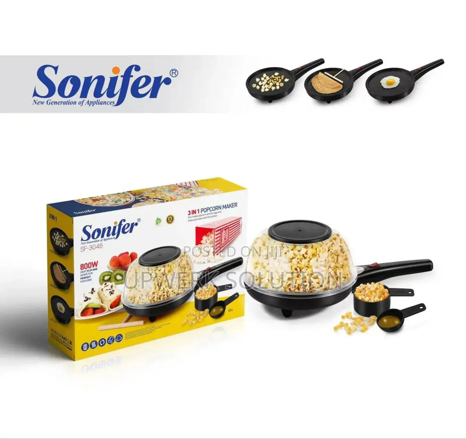 Sonifer 3 in 1 Multifunction Electric Heating Pan