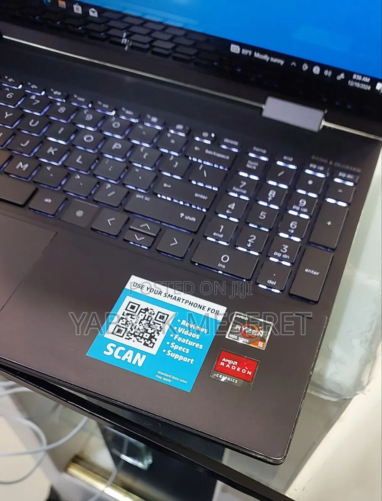 New Laptop HP Envy X360 16GB AMD Ryzen 5 SSD 512GB