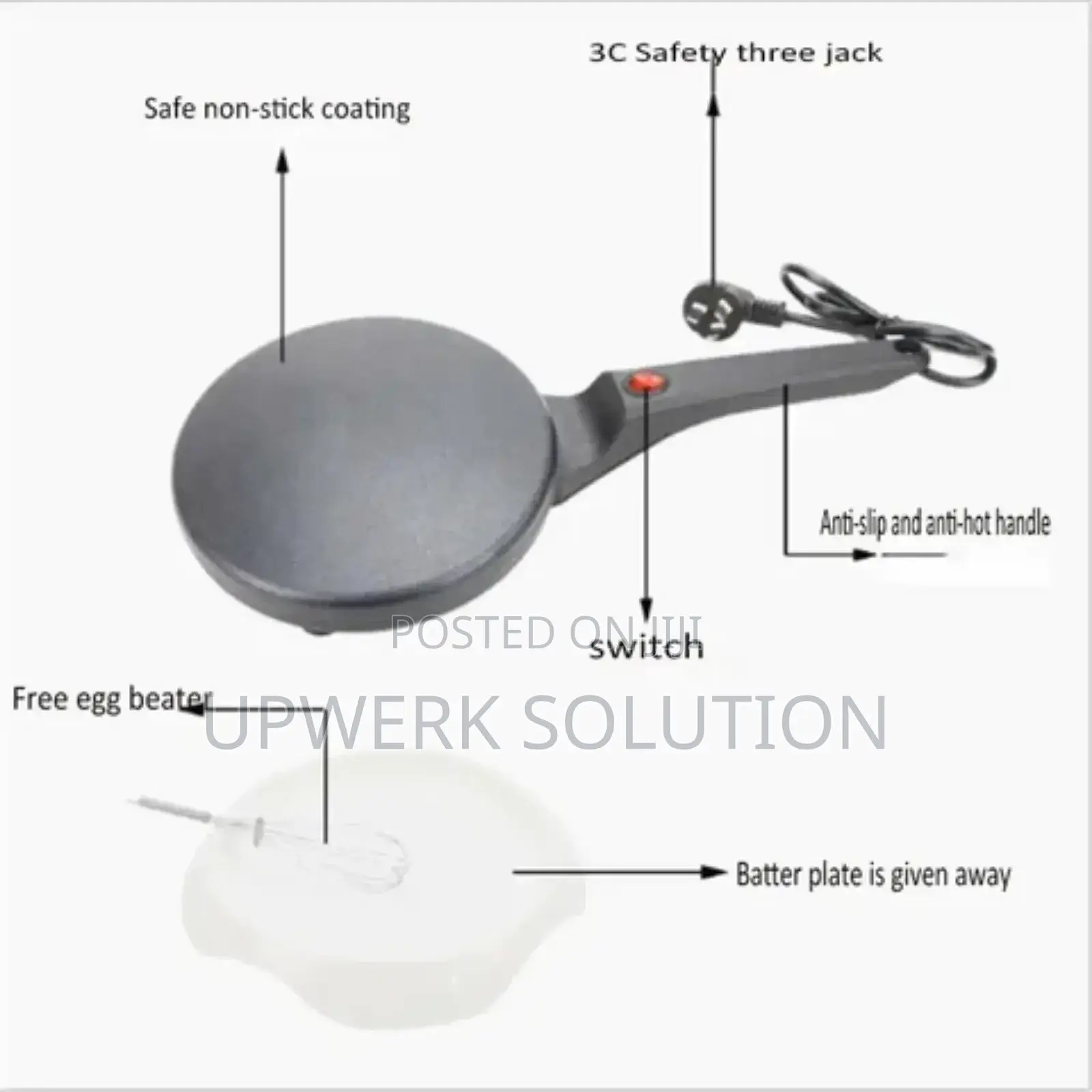 Electric Crepe Maker