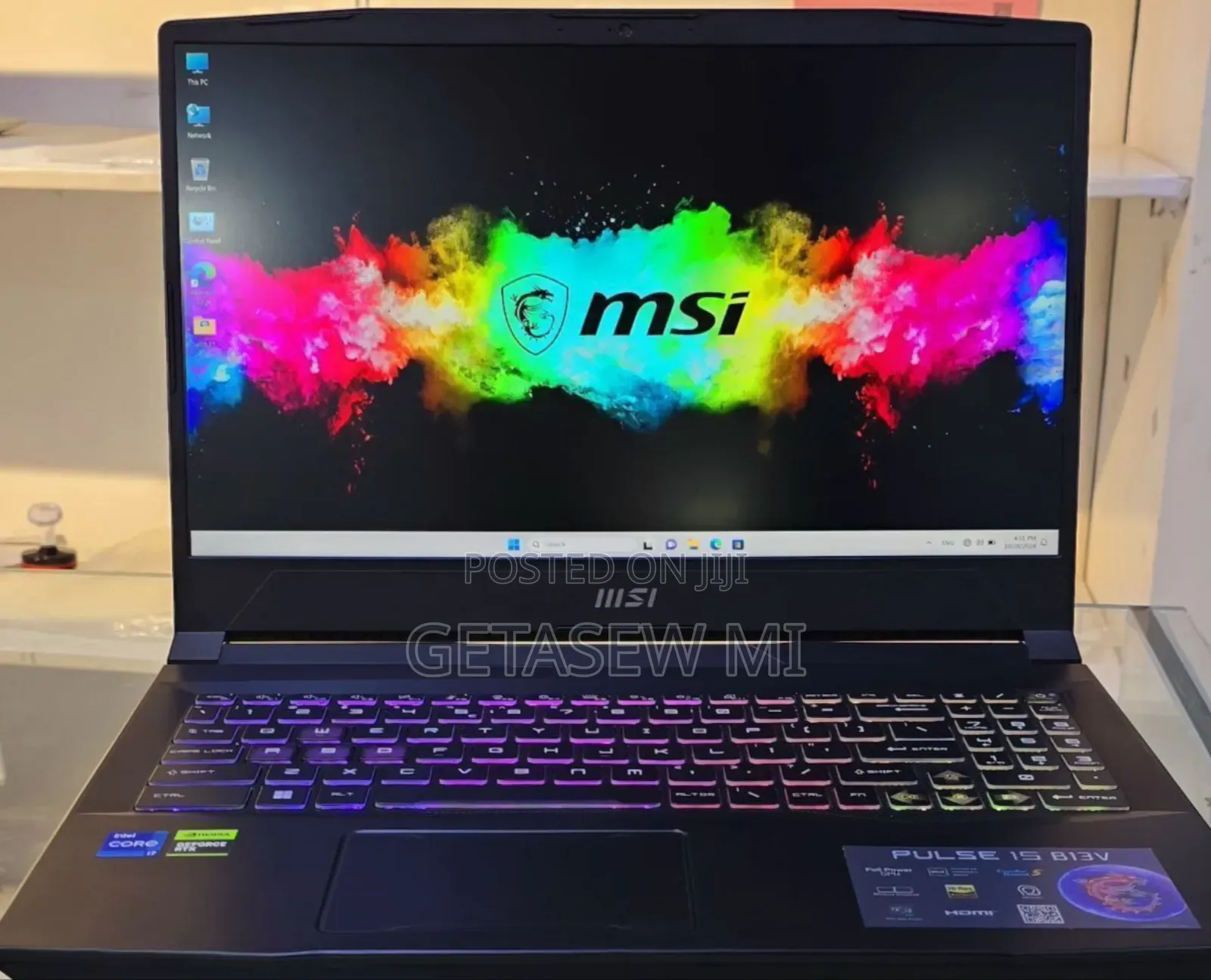 New Laptop MSI Pulse GL66 16GB Intel Core I9 SSD 1T
