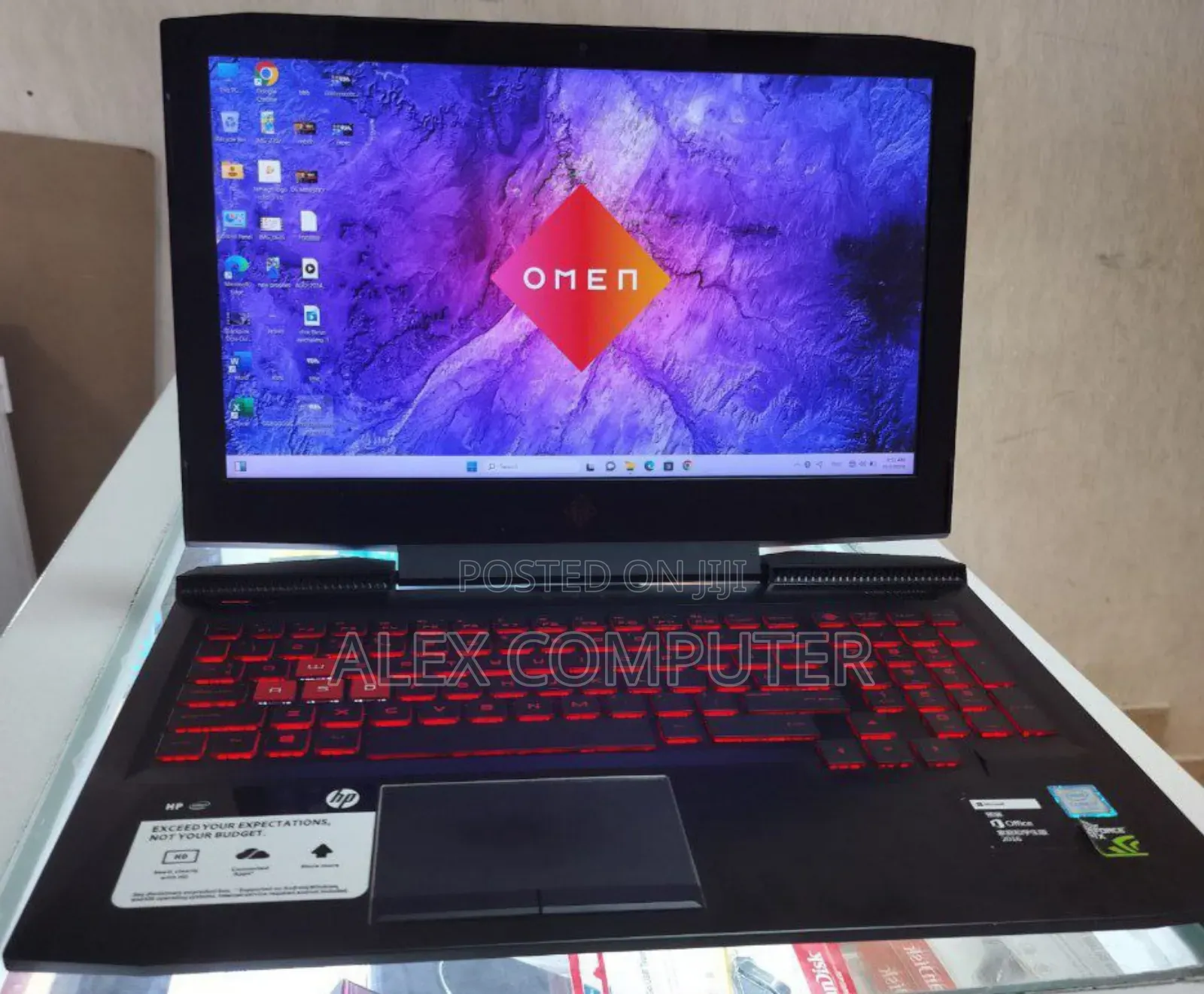 New Laptop HP Omen X 16GB Intel Core I7 SSD 512GB