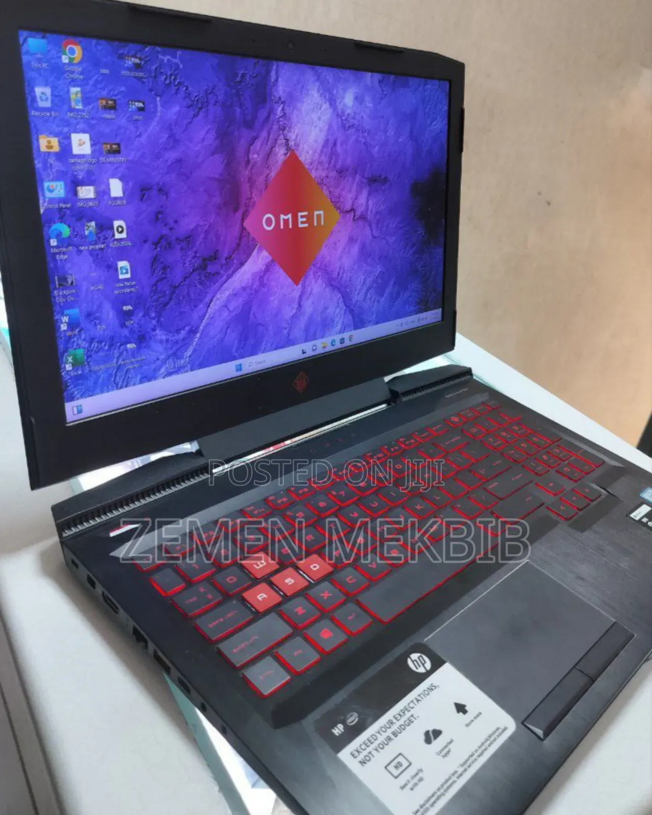 New Laptop HP Omen 15 16GB Intel Core I7 SSD 512GB