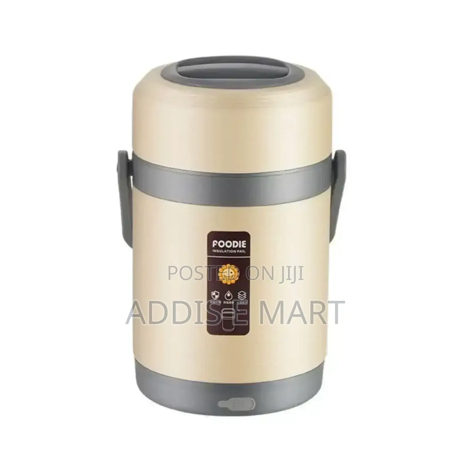 የኤሌክትሪክ ማሞቂያ ያለው የምሳ እቃ Stainless Steel Lunch Box