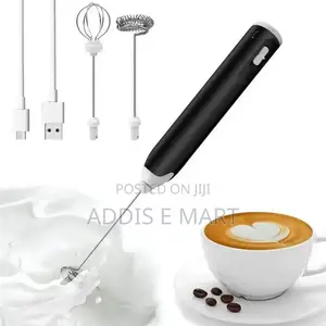በቻርጅ የሚሰራ Handheld Milk Coffee Frother