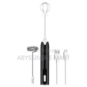 በቻርጅ የሚሰራ Handheld Milk Coffee Frother
