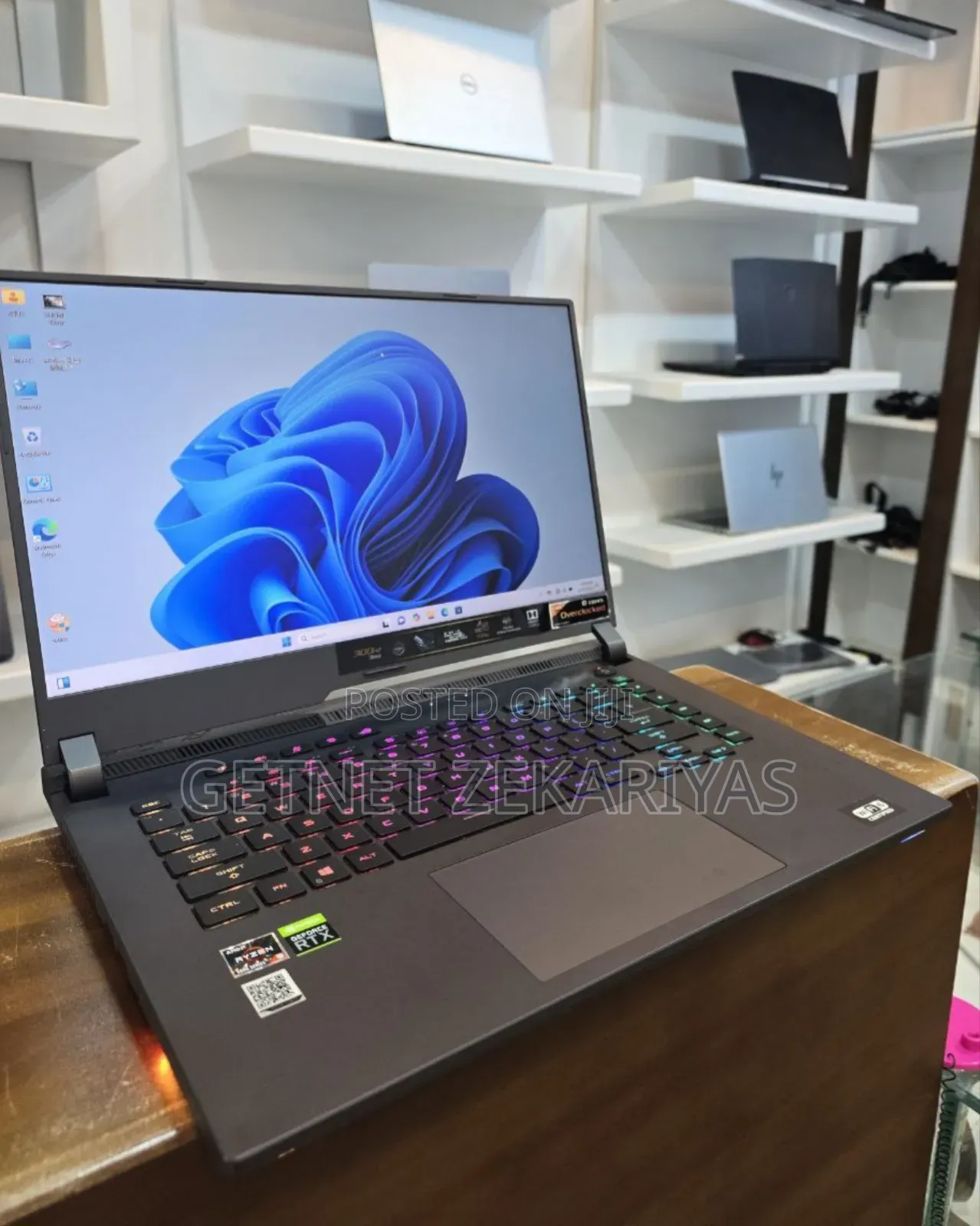 New Laptop Asus ROG Strix G15 16GB AMD Ryzen 9 SSD 512GB