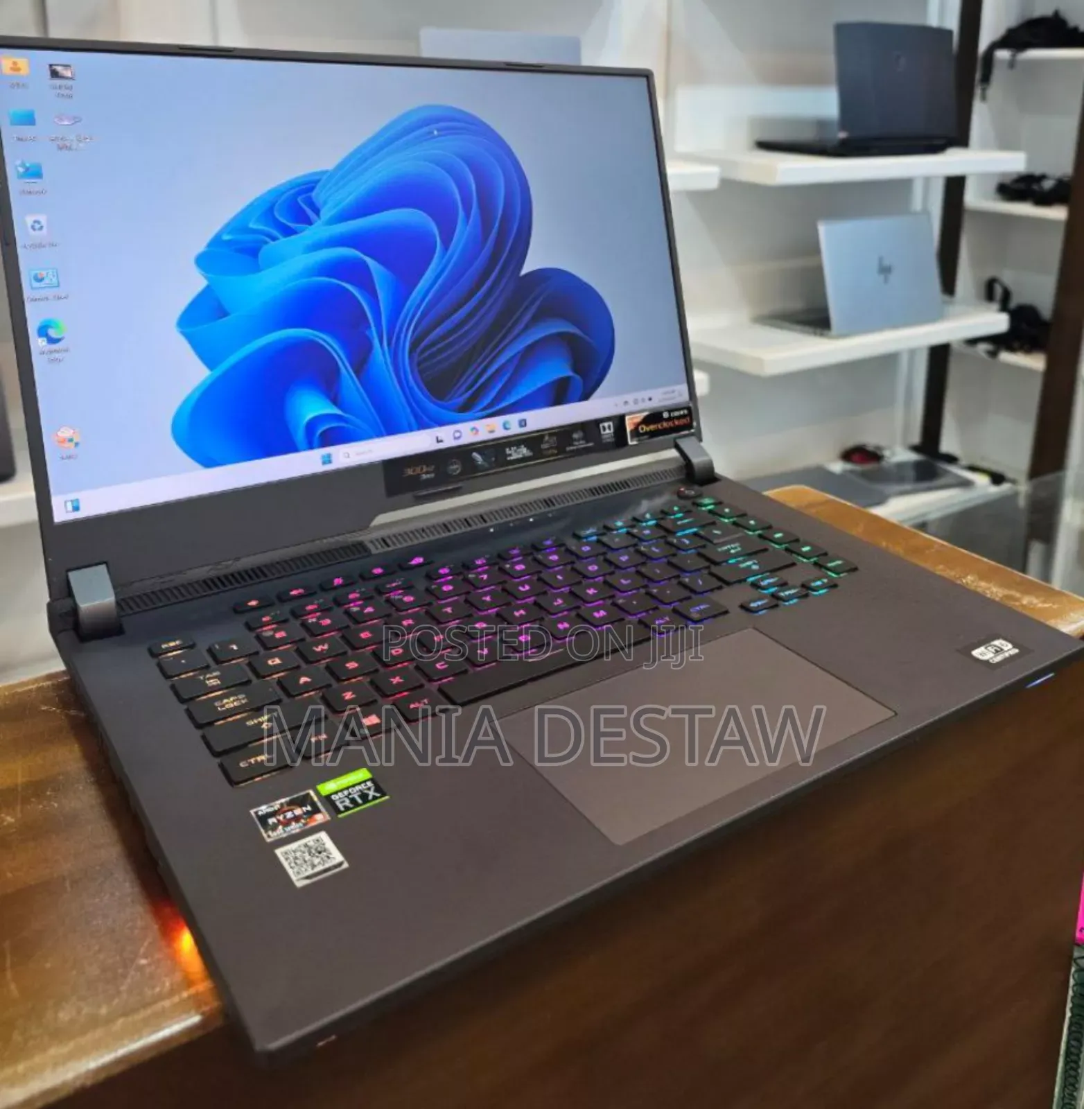 New Laptop Asus ROG Zephyrus G15 16GB AMD Ryzen 7 SSD 512GB