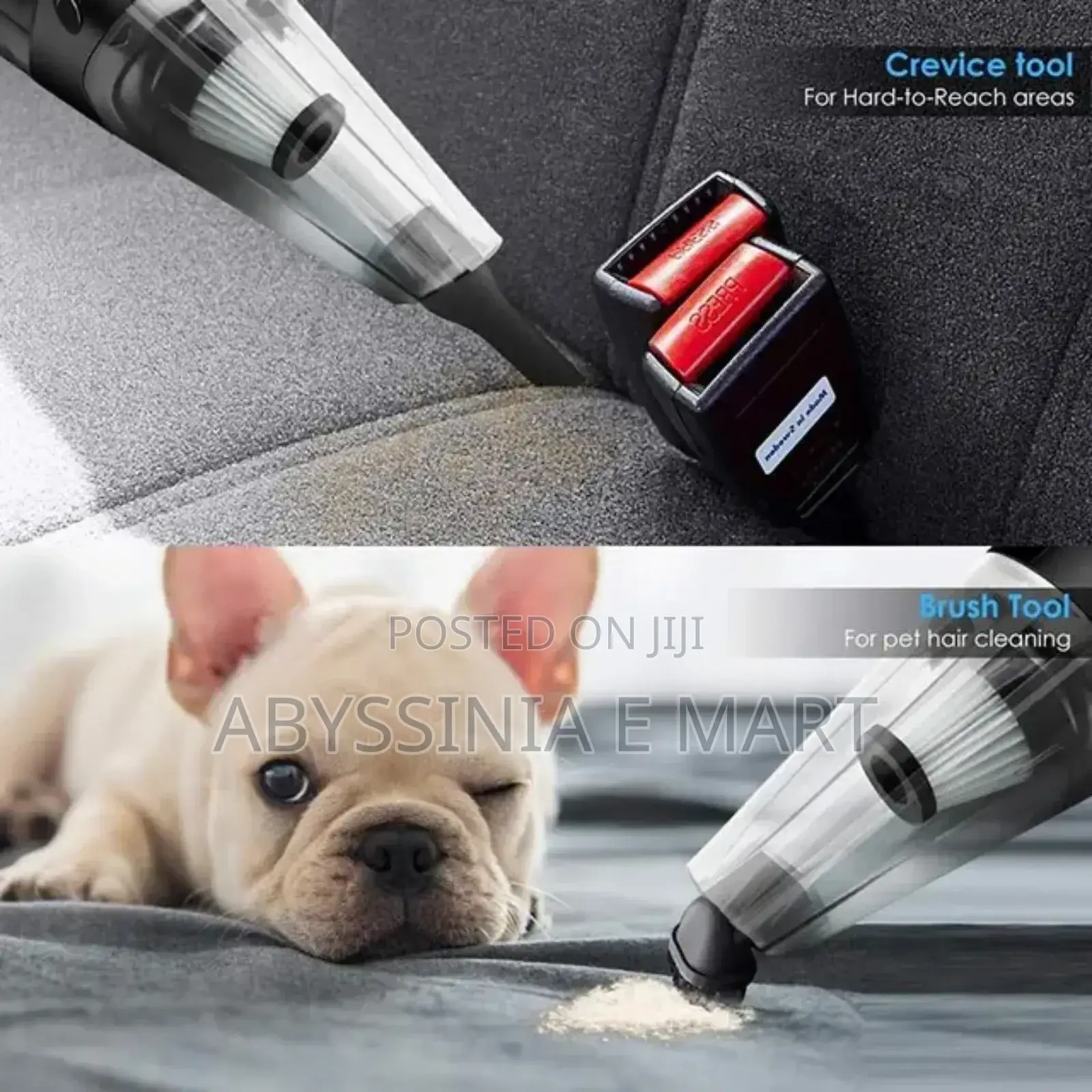 በቻርጅ የሚሰራ የመኪና ብናኝ ማስወገጃ High Power Mini Handheld Vacuum