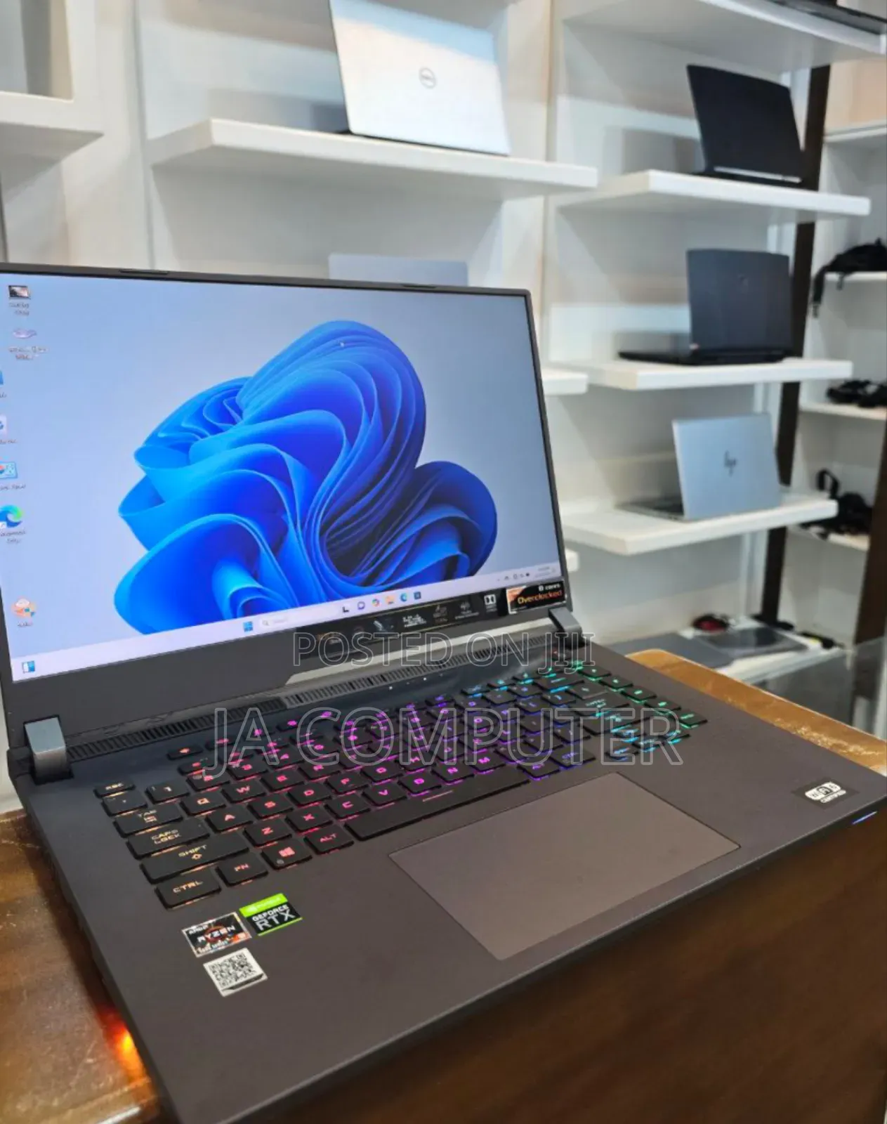 New Laptop Asus ROG Strix G15 16GB AMD Ryzen 9 SSD 512GB