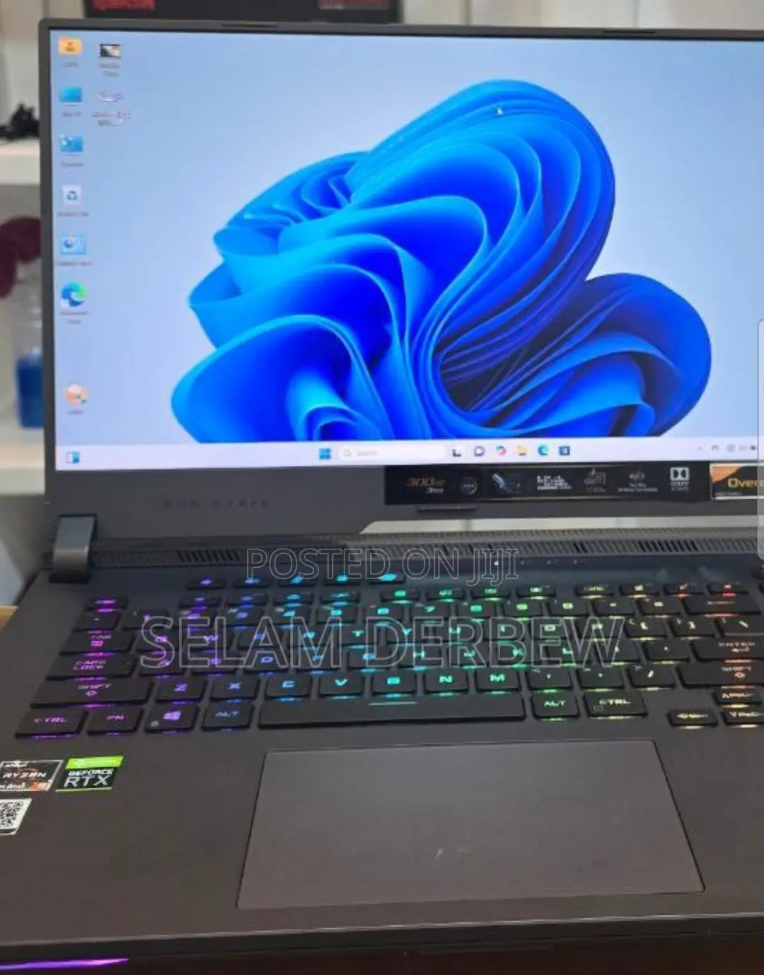 Laptop Asus ROG Strix G15 16GB AMD Ryzen 9 SSD 512GB