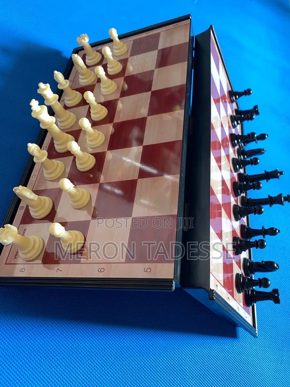 Magnetic Chessboard ቼስ ፡ ማግኔት ቼስቦርድ ለልጆች ለአዋቂዎች