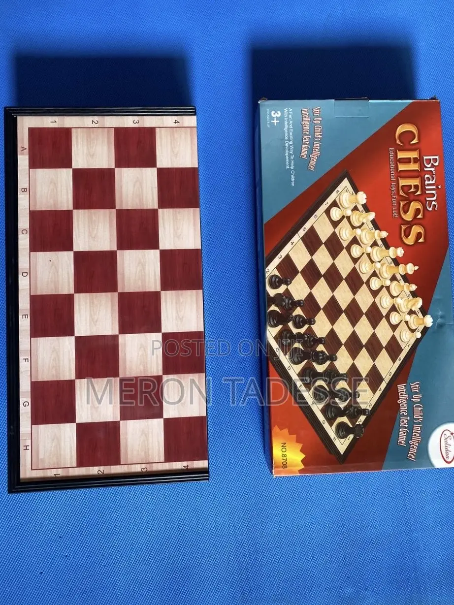 Magnetic Chessboard ቼስ ፡ ማግኔት ቼስቦርድ ለልጆች ለአዋቂዎች