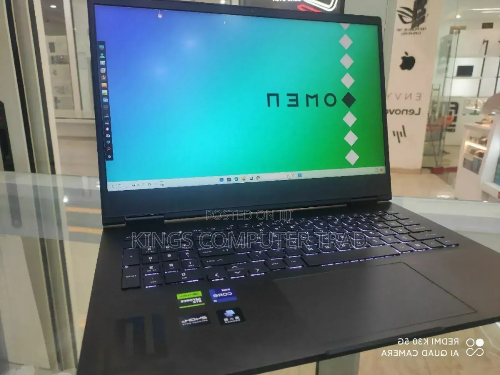 New Laptop HP Omen 17-An188nr 16GB Intel Core I9 SSD 1T