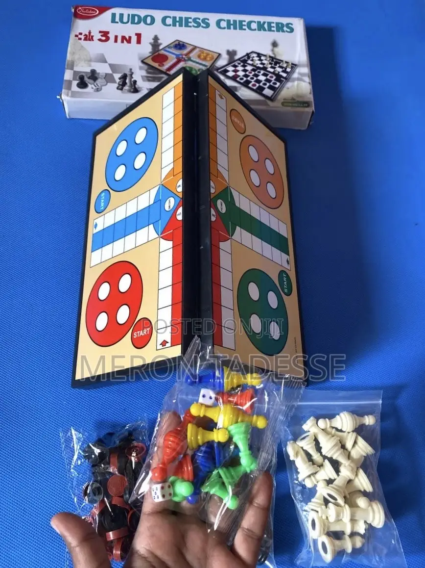 ጠፍቶ የነበረዉን ሉዶ/Ludo አምጥተናል! Ludo + Chess + Checkers