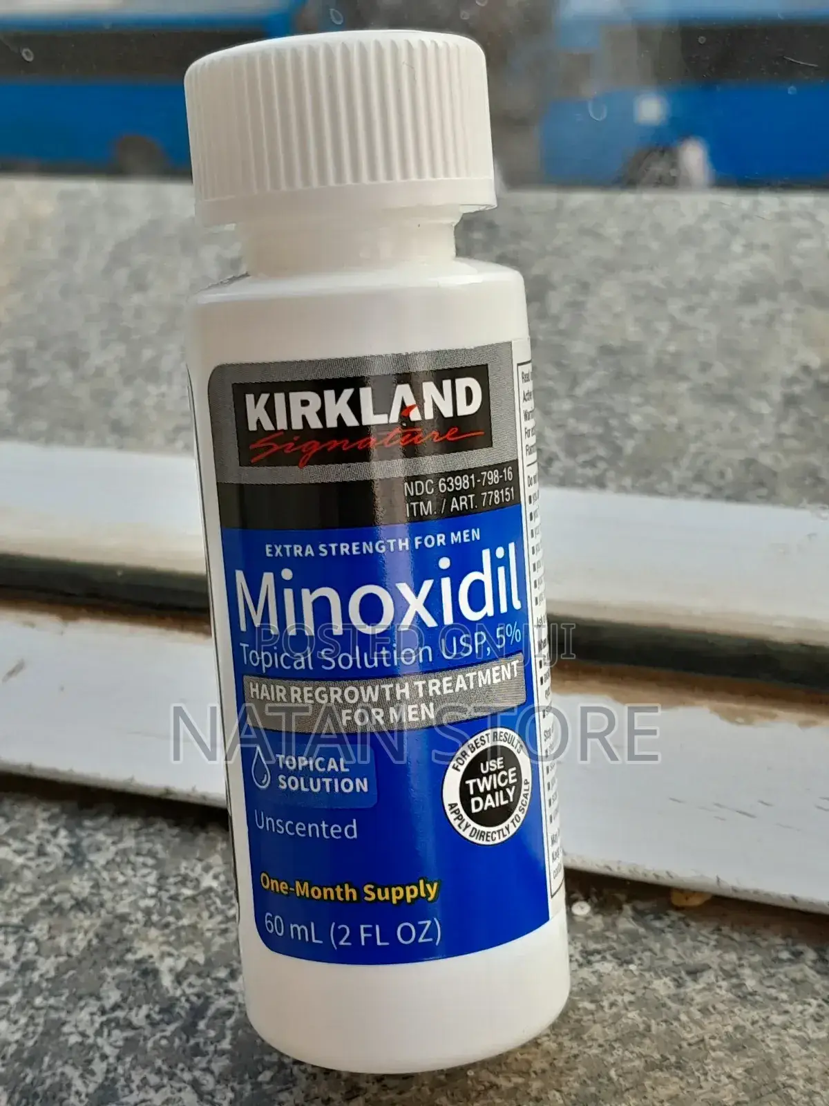 Original Kirkland Minoxidil for Men Hair Treatment