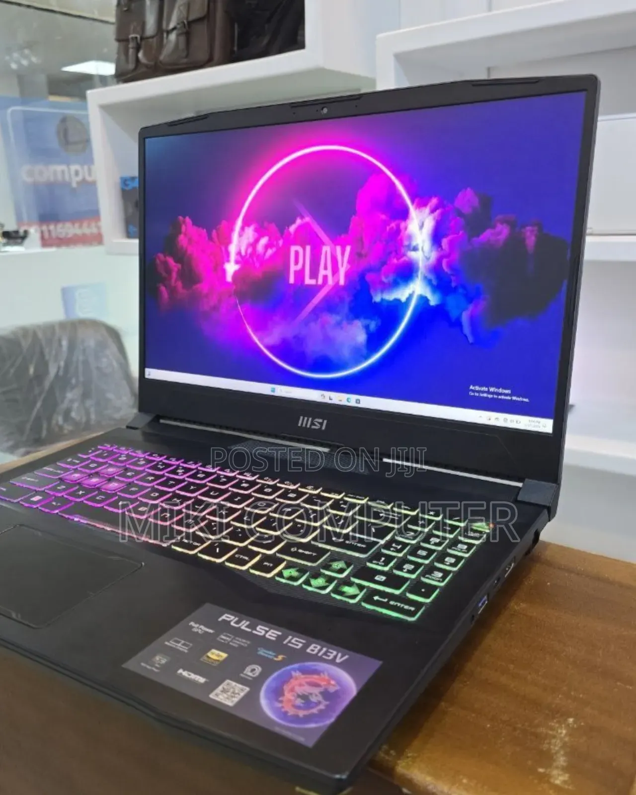 New Laptop MSI GF63 16GB Intel Core I7 SSD 1T