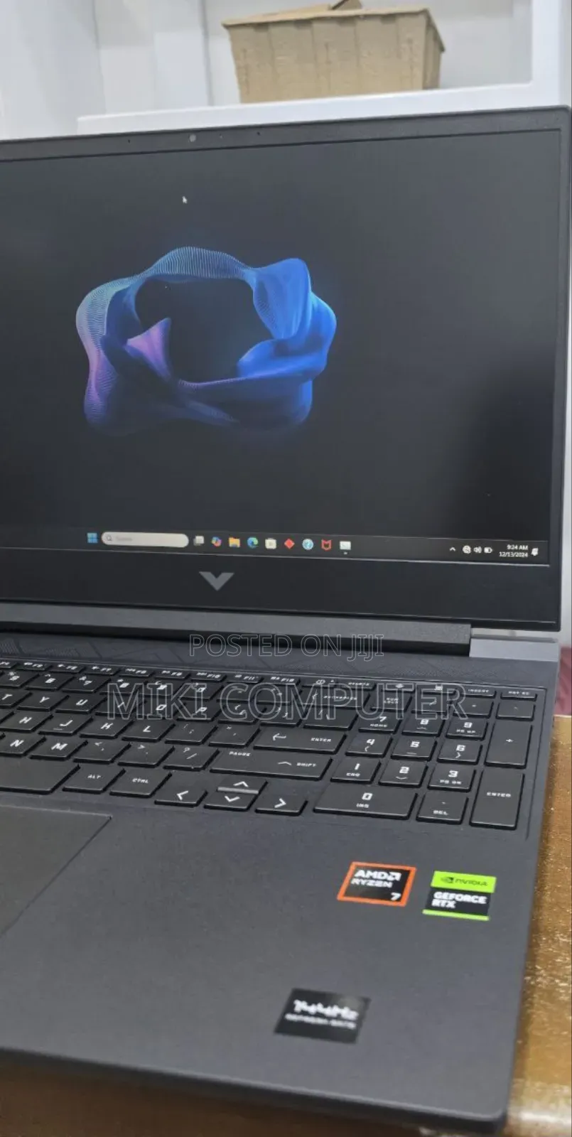 New Laptop HP Victus 15 16GB AMD Ryzen 7 SSD 1T