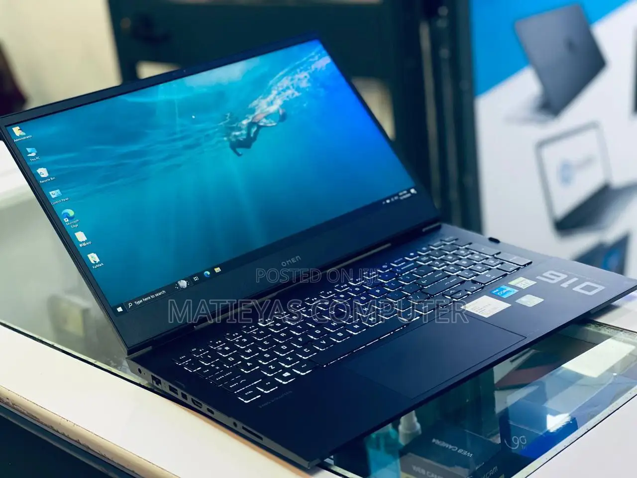 New Laptop HP Omen 16 16GB Intel Core I5 SSD 512GB