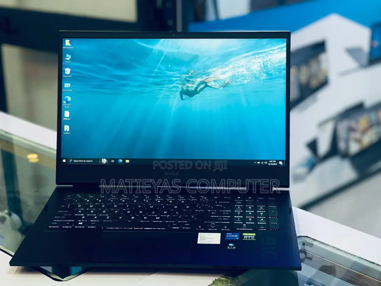 New Laptop HP Omen 16 16GB Intel Core I5 SSD 512GB