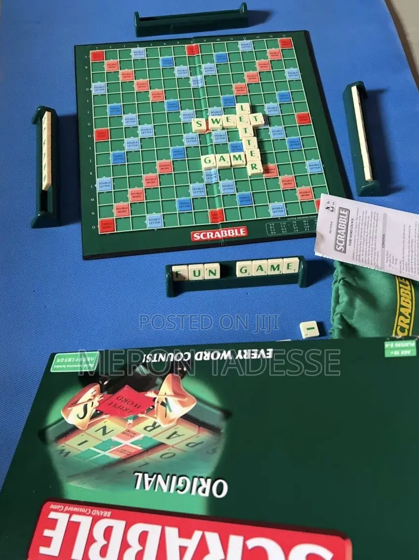 እየተጫወቱ የሚማሩበት Scrabble English Vocabulary Building Game