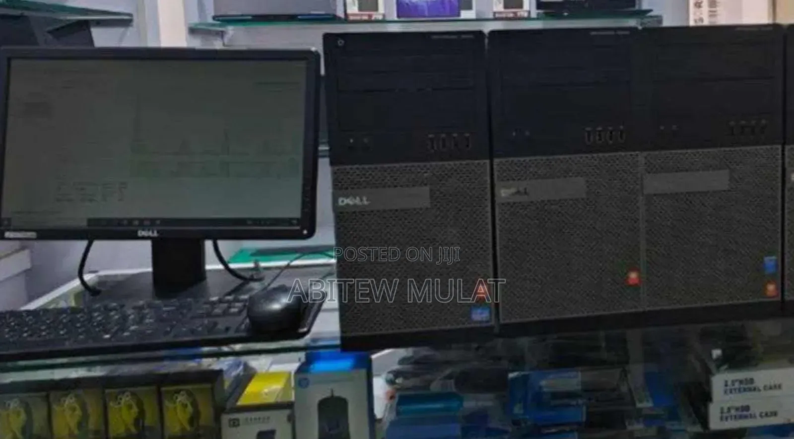 New Desktop Computer Dell OptiPlex 790 4GB Intel Core I3 HDD 500GB