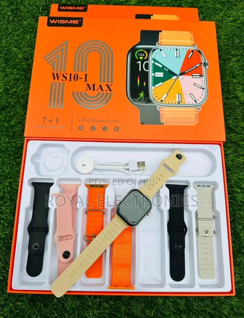 Original Wisme 7 መቀያየሪያ ያለው Smart Watch (2024 Edition )