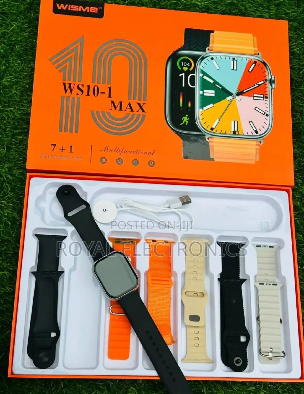 Original Wisme 7 መቀያየሪያ ያለው Smart Watch (2024 Edition )