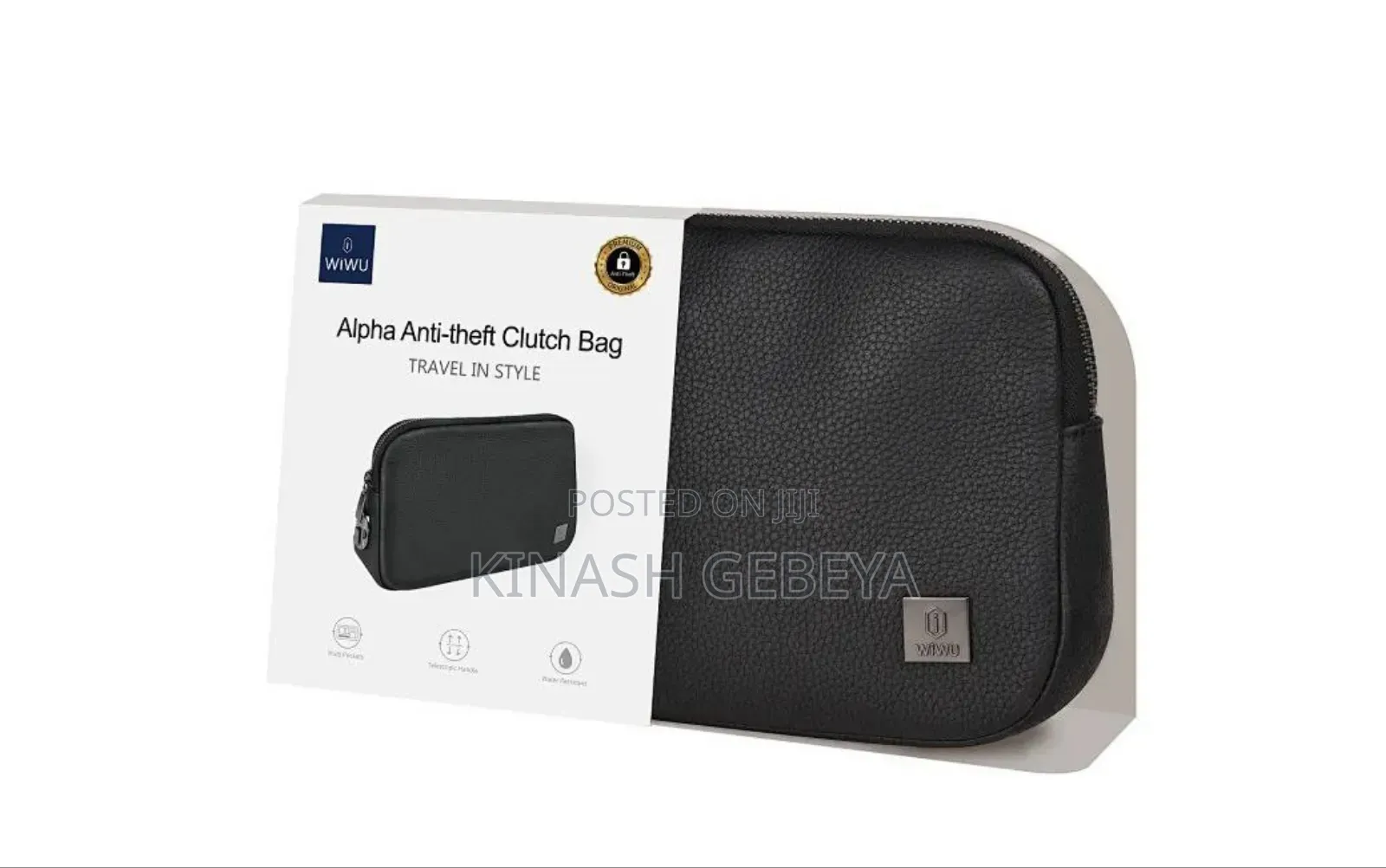 High Quality Anti Theft Clutch Bag