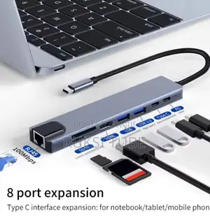 Photo - Type C Hdmi 8 in 1 Adapter