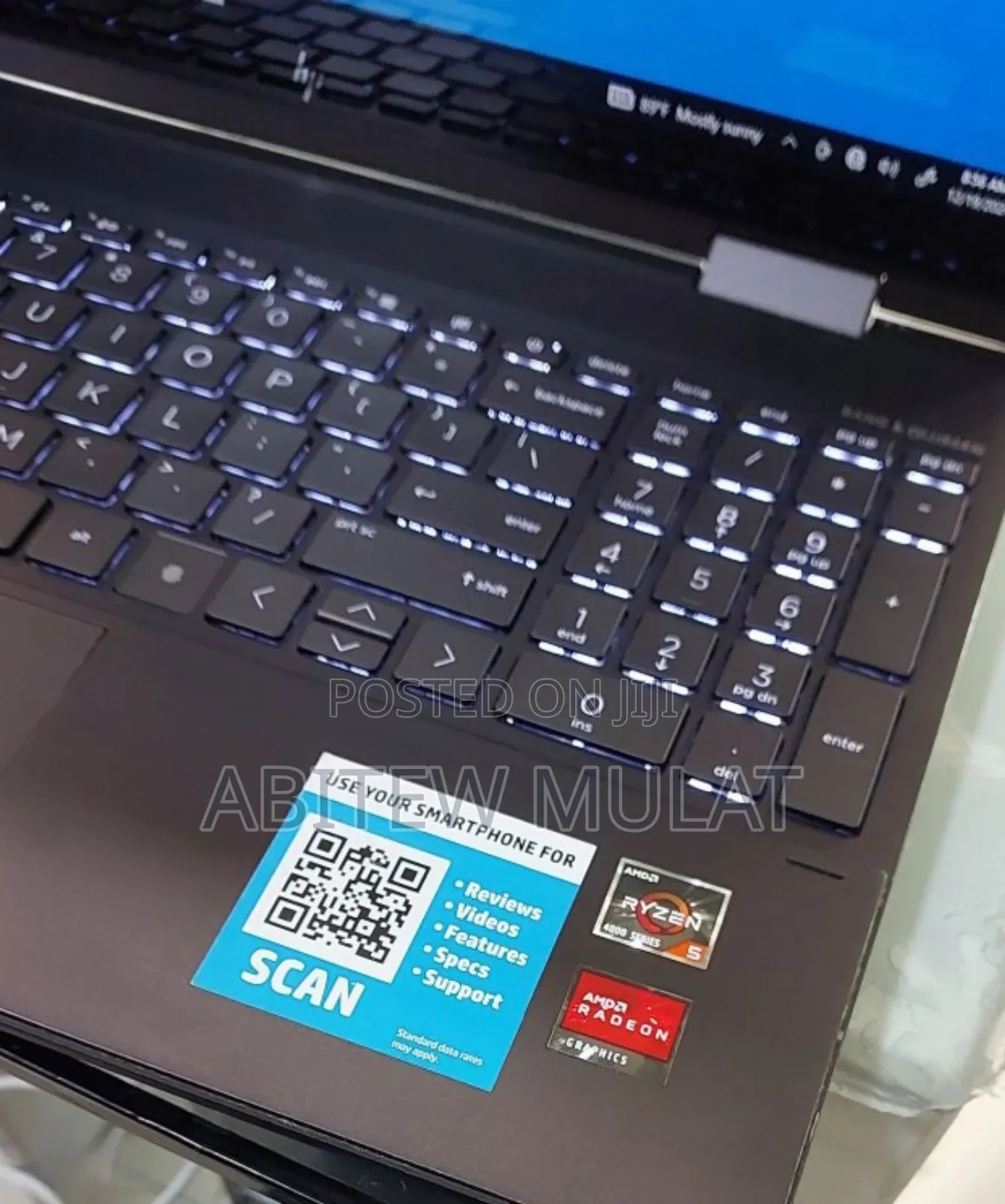 New Laptop HP Envy X360 16GB AMD Ryzen 5 SSD 512GB