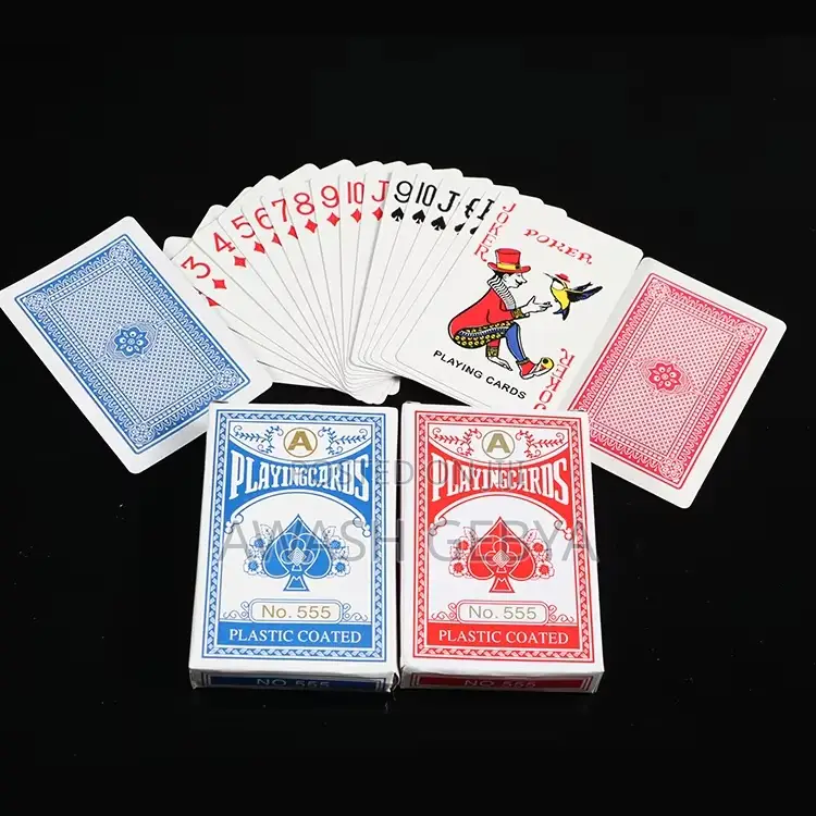 ፕላስቲክ ካርታ Plastic Playing Card