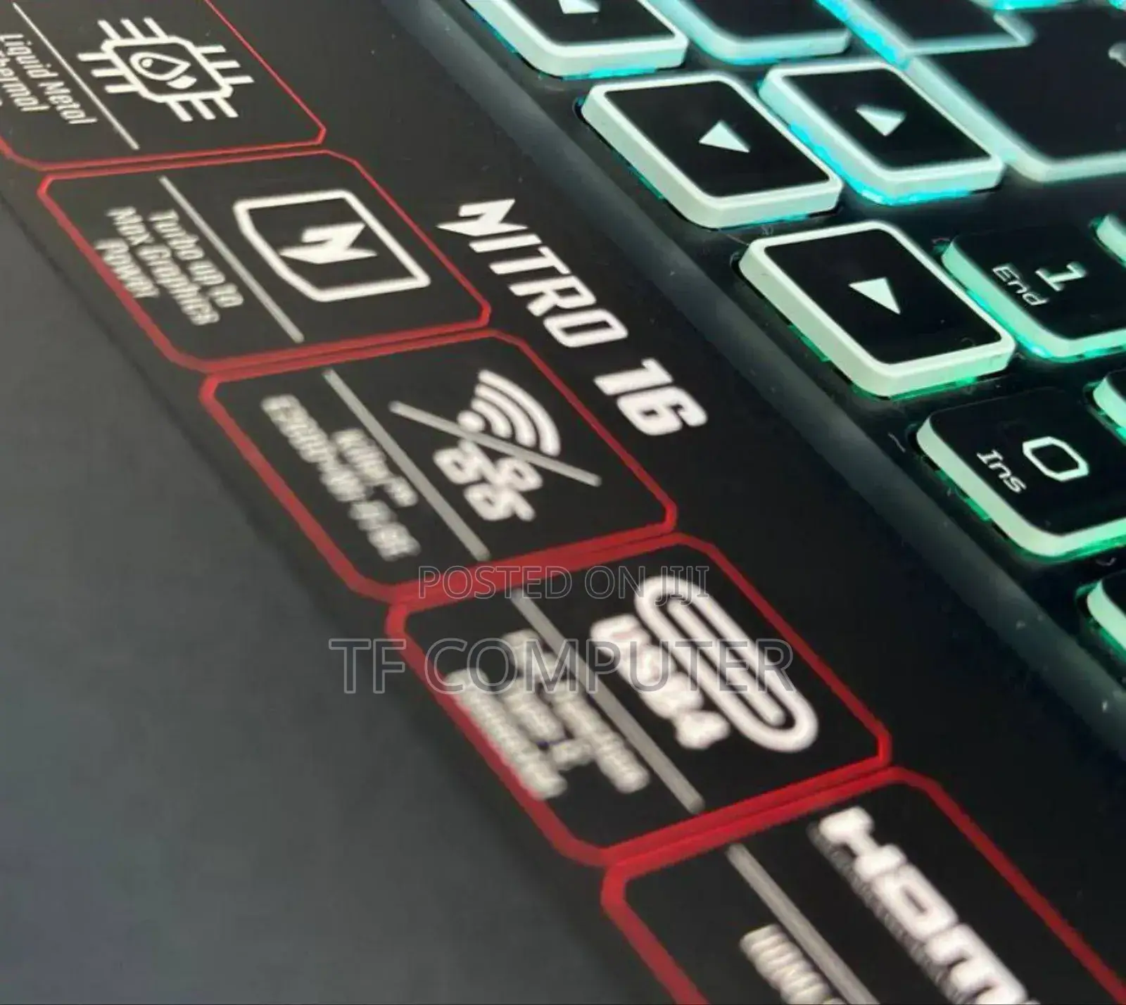 New Laptop Acer 16GB AMD Ryzen 7 SSD 1T