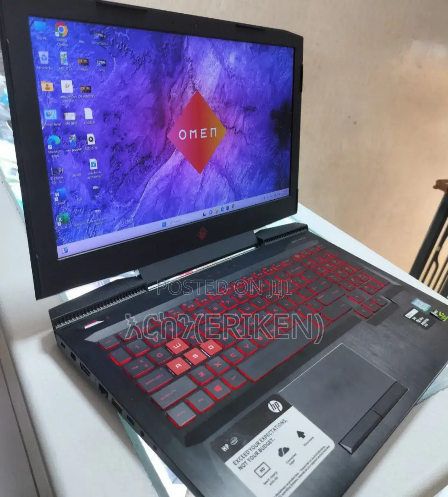 New Laptop HP Omen 15 16GB Intel Core I7 SSD 512GB