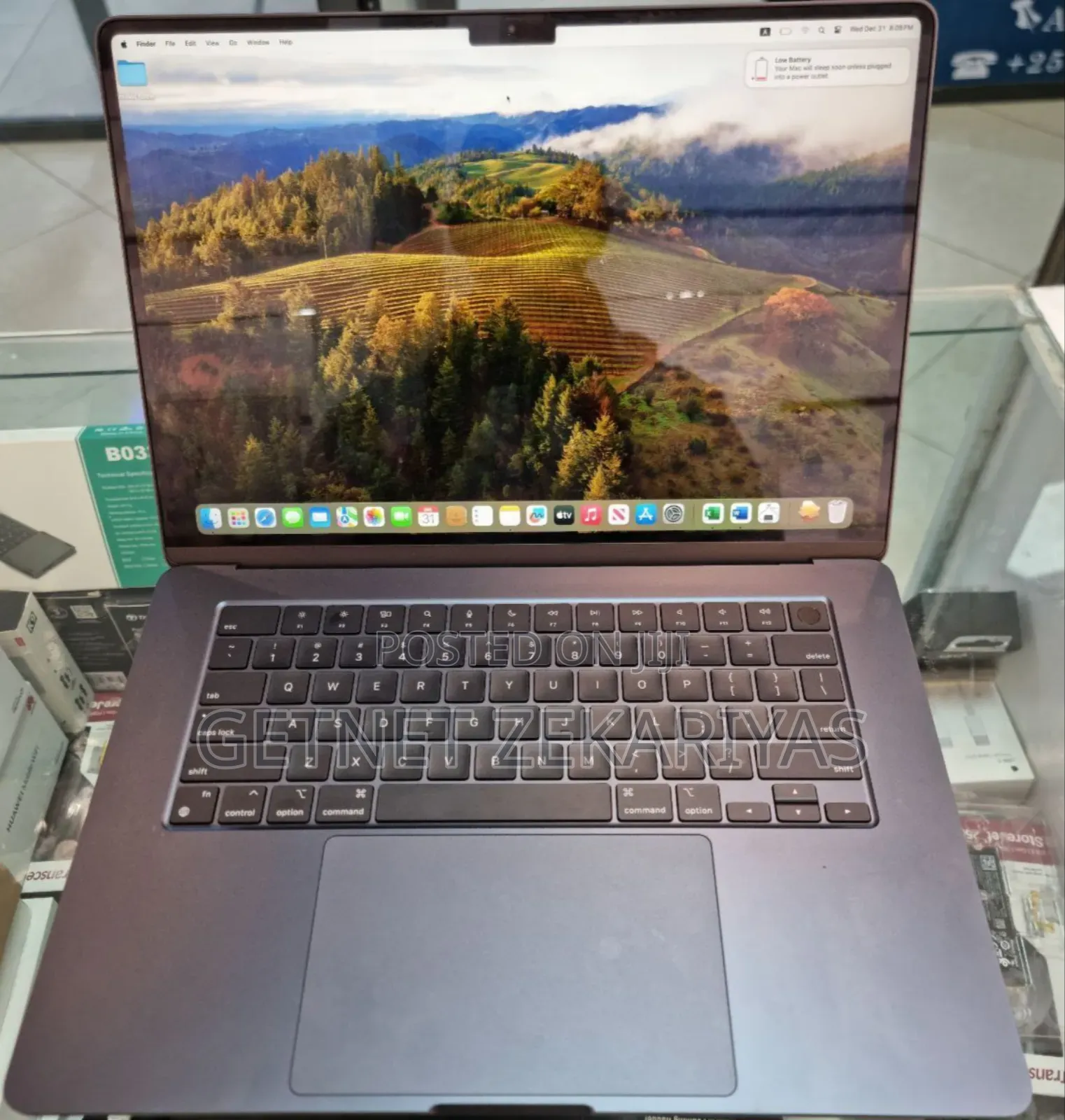 New Laptop Apple MacBook Air 8GB Apple M3 SSD 256GB