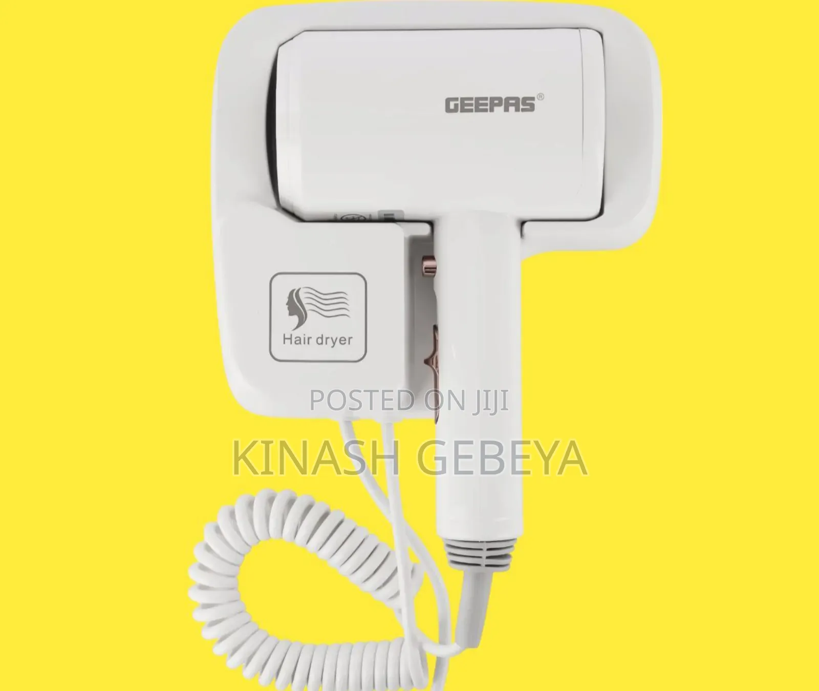 Geepas Original High Quality Hair Dryer(ፀጉር ማድረቂያ)