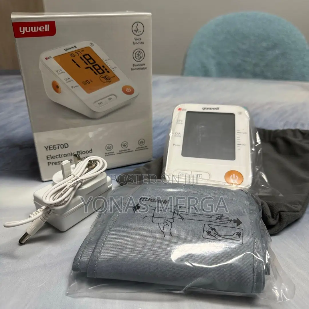 Yuwell Blood Pressure Monitor(YE660D)氟bp Monitoring寥bp መለኪያ