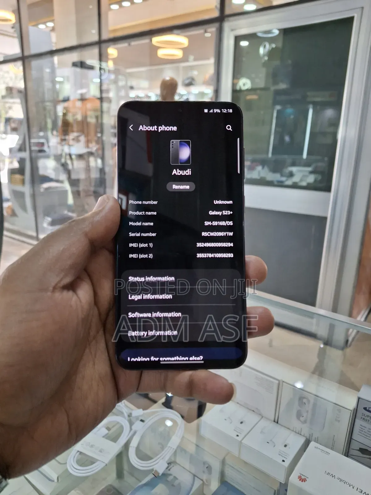 Samsung Galaxy S23+ 256 GB Black