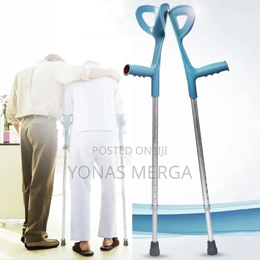 Made of High-Quality Crutches廳rubber, Stable Crutches些ክራንች