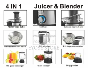 Sayona 4 In 1 Juicer And Blender
